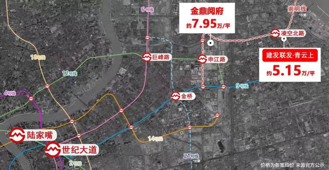 青云上(上海浦东)2024年首页网站建发青云上最新房价户型配套-小区规划(图4)