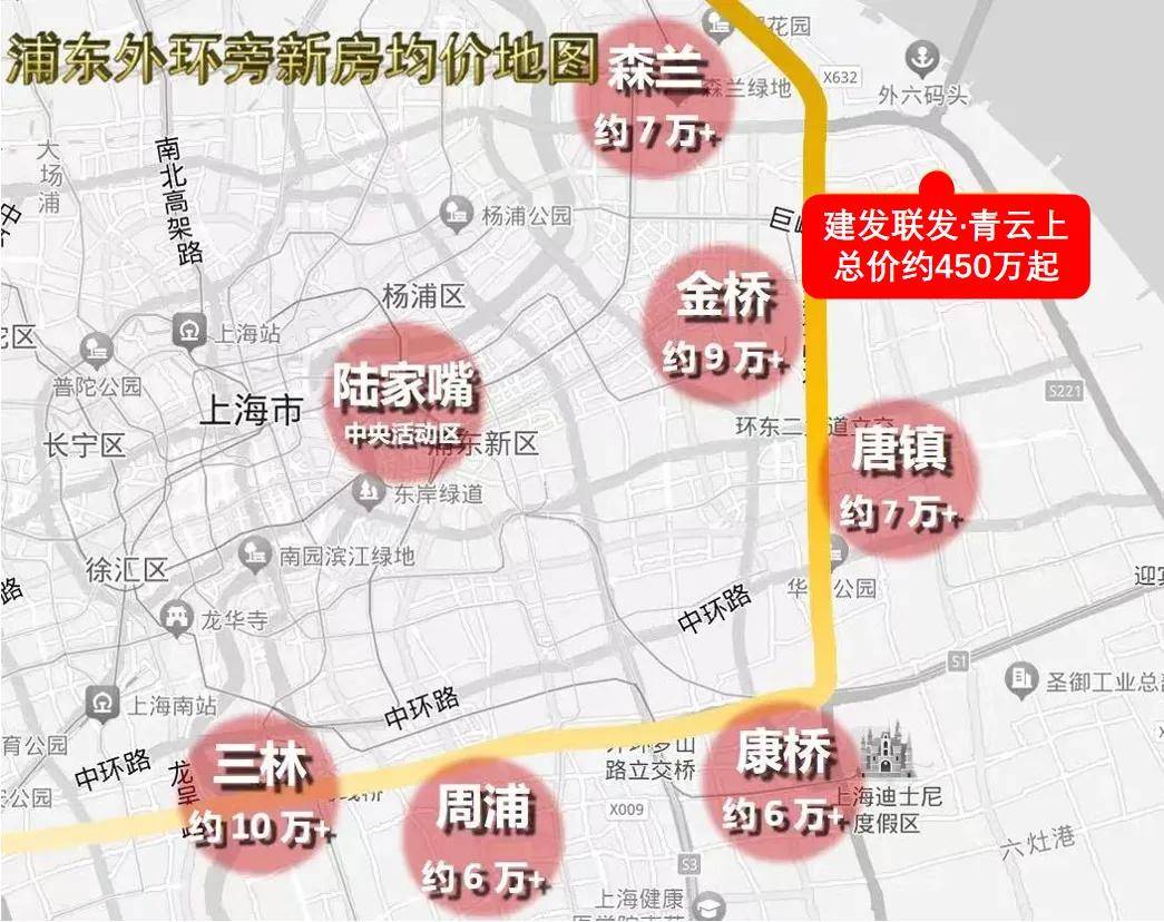青云上(上海浦东)2024年首页网站建发青云上最新房价户型配套-小区规划(图6)