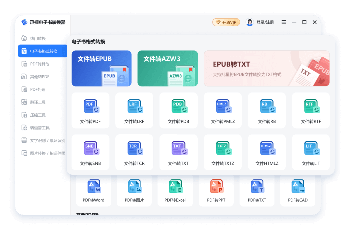 PG电子平台:迅捷电子书转换器电脑版v1110版(图2)