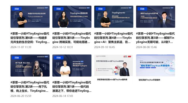 PG电子科技：OpenTiny开源社区2024年终总结(图3)