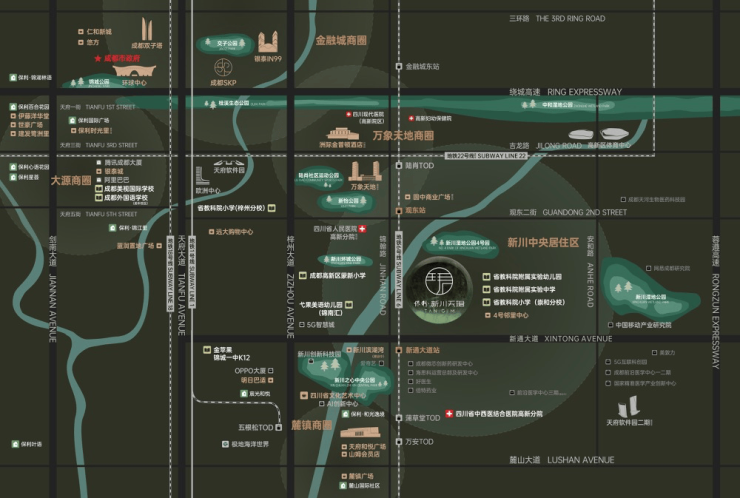 成都保利新川天珺-网站首页售楼中心咨询电话成都保利新川天珺售楼处-最新楼盘详情!(图1)
