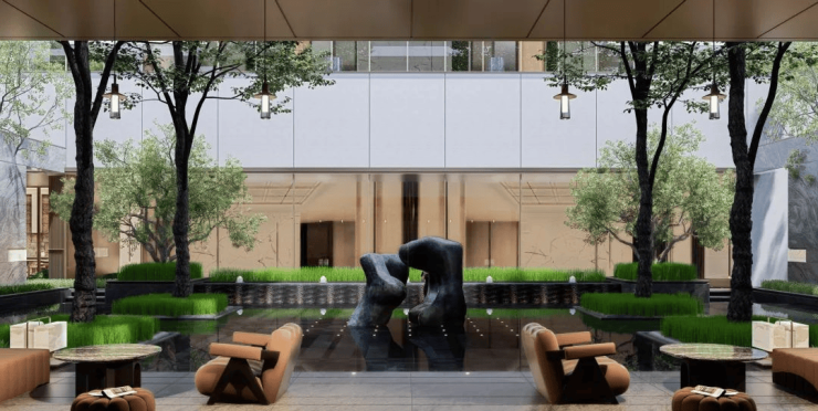 商铺)曲江金茂府▁科技系统▁央企开发▁大户型▁绿化(图4)