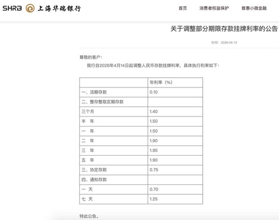 华瑞银行开年两度降息、存款利率跌破“2”字头去年利息净收入366亿元同比增长近三成(图4)
